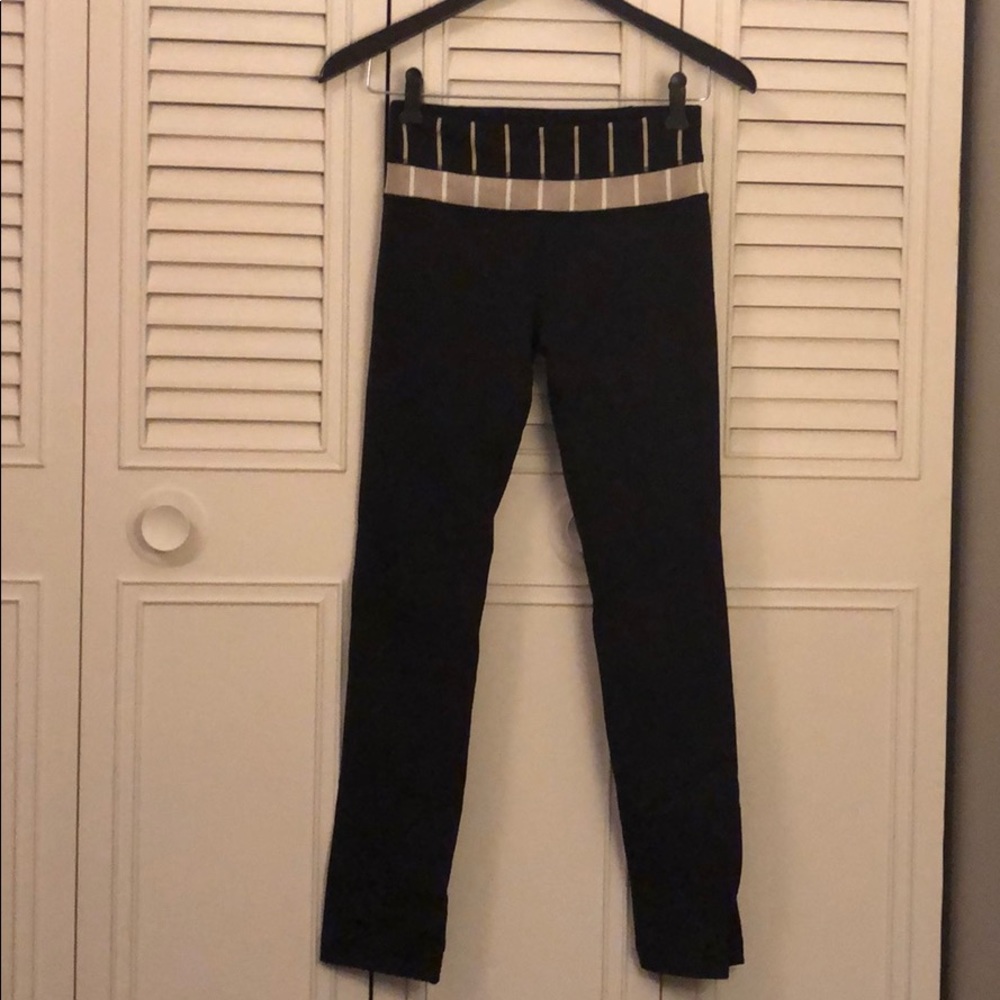 Lululemon full length legging, reversible